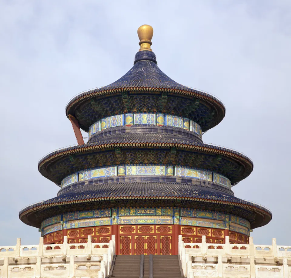 Temple of Heaven, Hall of Prayer for Good Harvests, east elevation