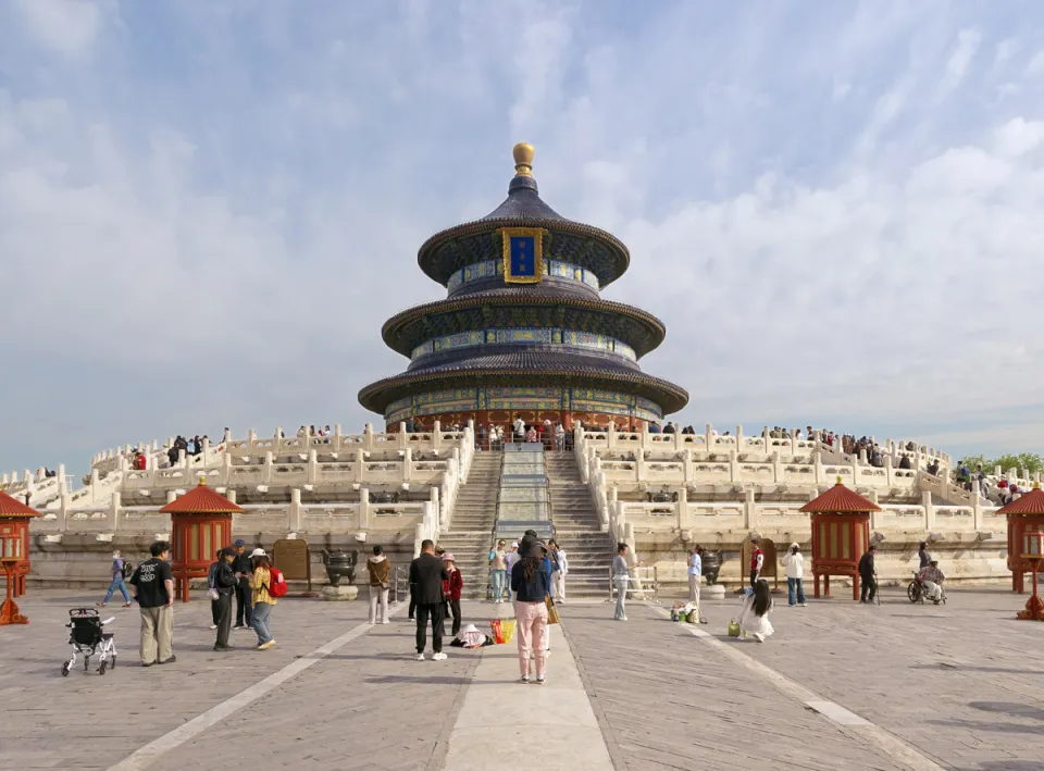 Temple of Heaven, Hall of Prayer for Good Harvests, south elevation
