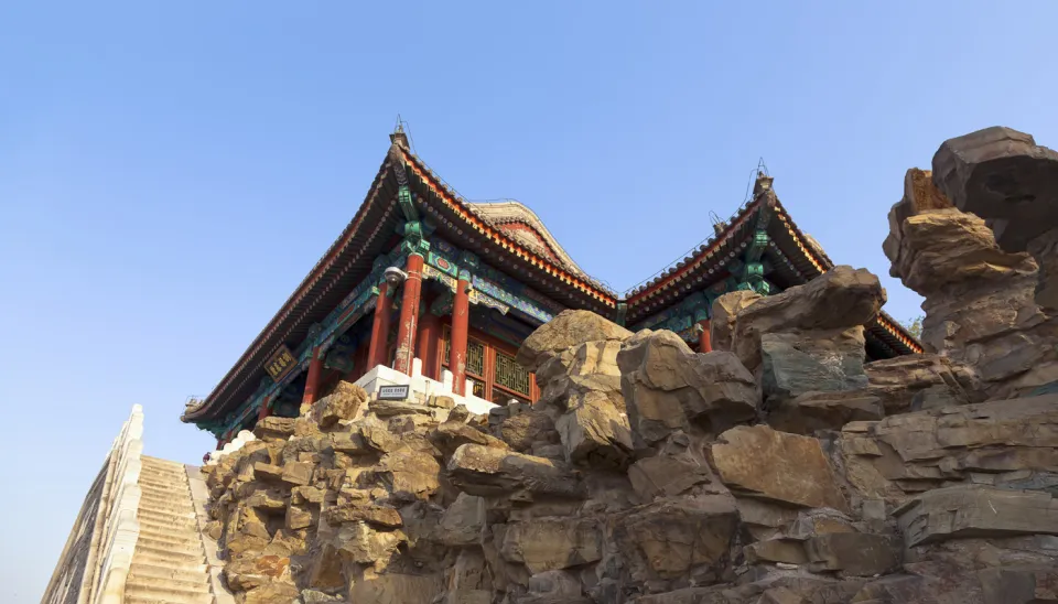 New Summer Palace, Hall of Embracing the Universe, northwest elevation