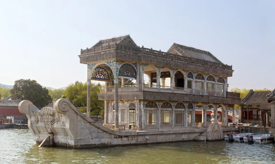 New Summer Palace, Marble Boat, southeast elevation