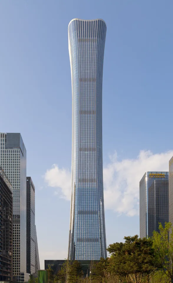 China Zun (CITIC Tower), south elevation