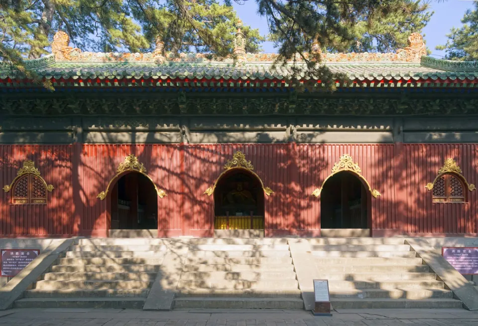 Pule Temple, Hall of the Heavenly Kings, west elevation