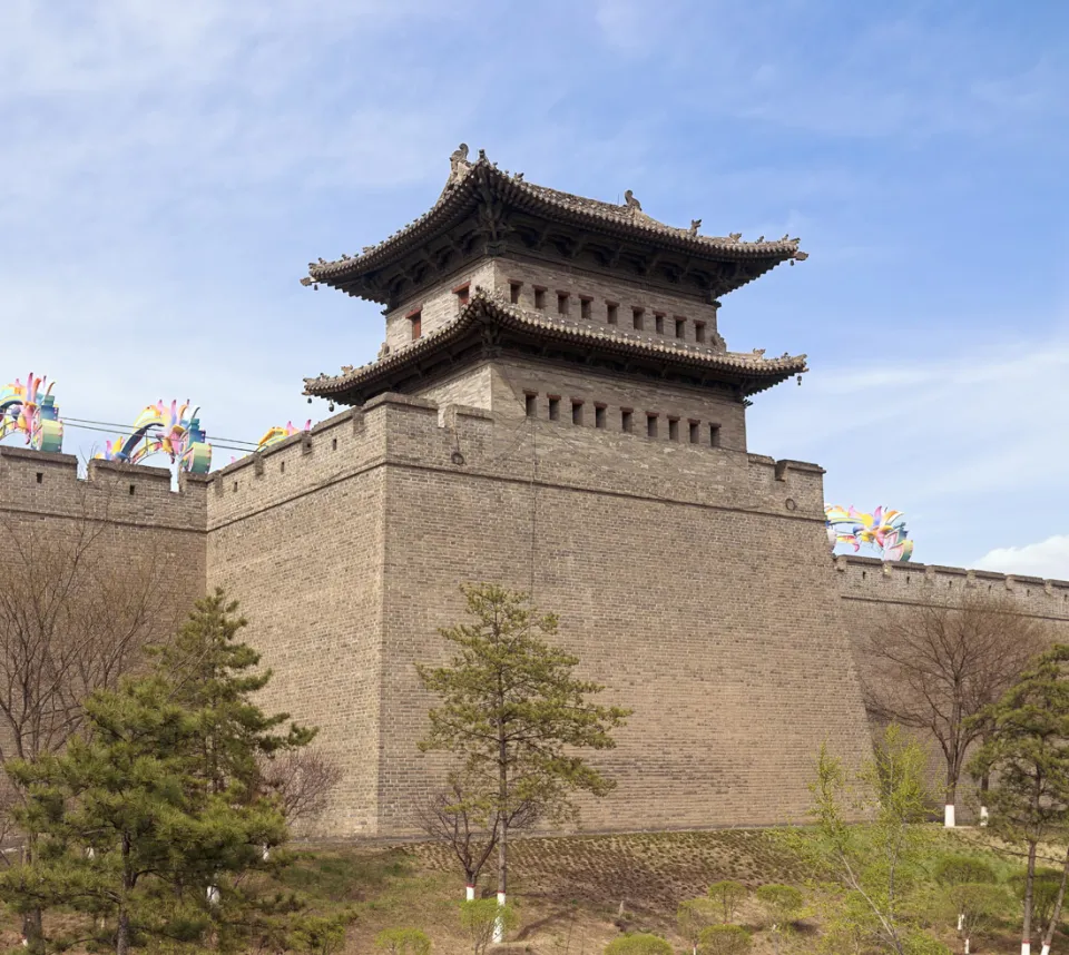 Datong City Walls, watchtower of the southern section