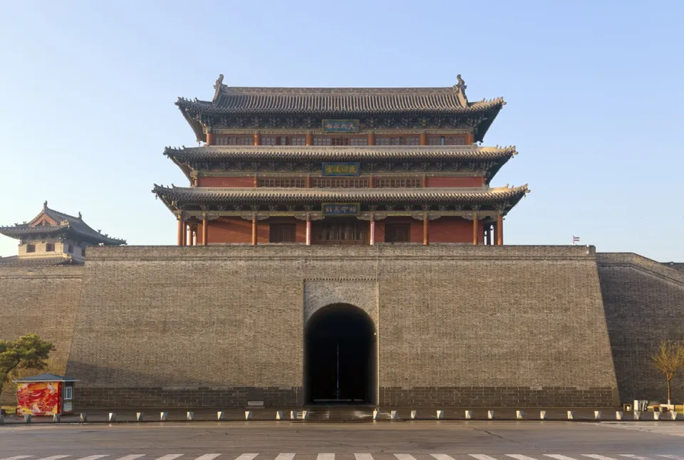 Datong City Walls, Yongtai Gate, north elevation