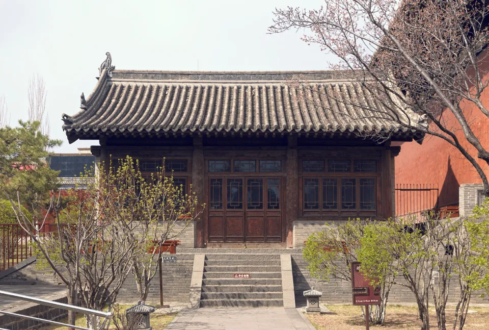 Shanhua Temple, outbuilding next to the Great Hall