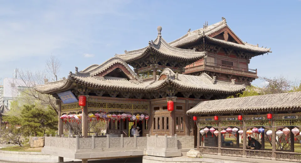 West Garden, Xishang Pavilion, soutwest elevation