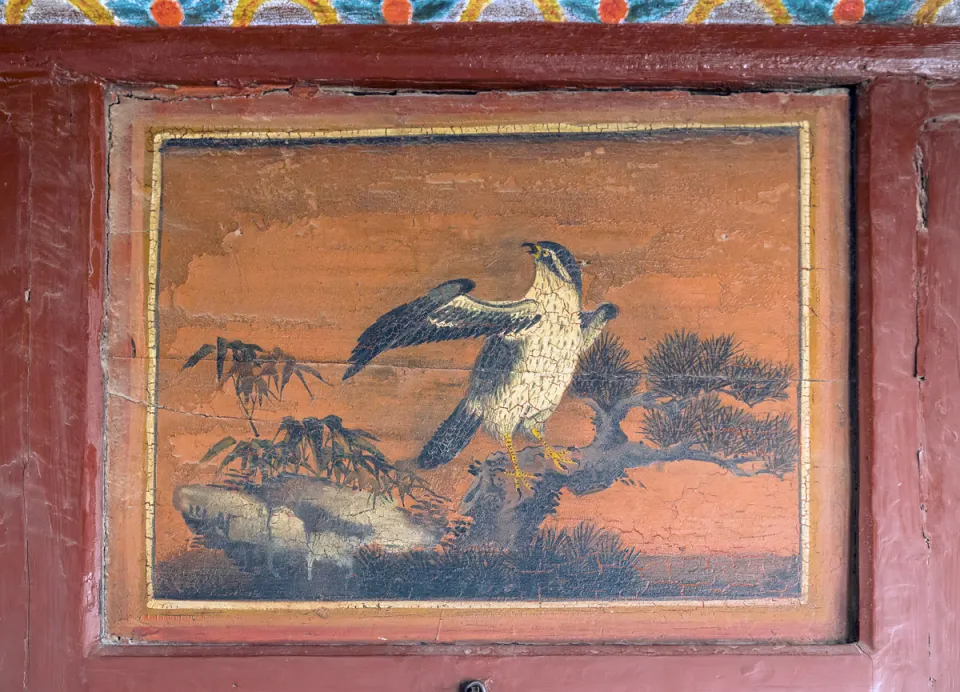 Hanging Monastery, painting