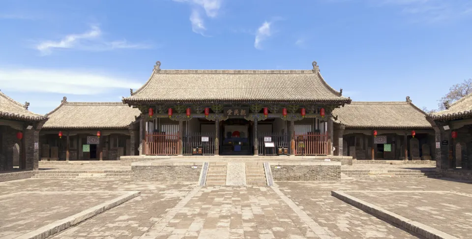 Ancient County Government Office, Primary Law Court (Qinmin Hall), courtyard Ancient County Government Office, Primary Law Court (Qinmin Hall), courtyard