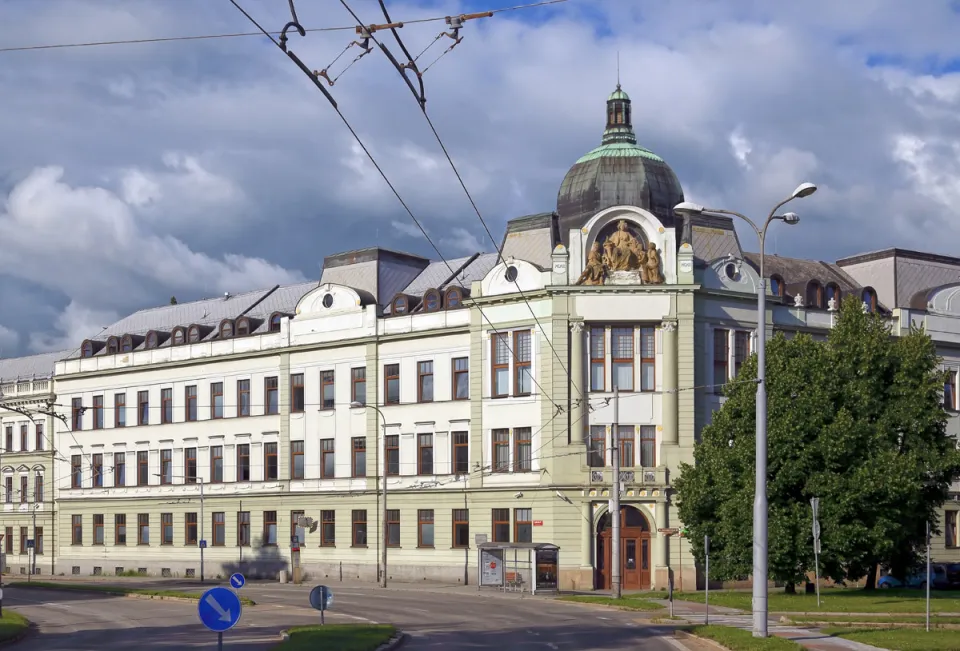 Regional Office of the South Bohemian Region, northeast elevation