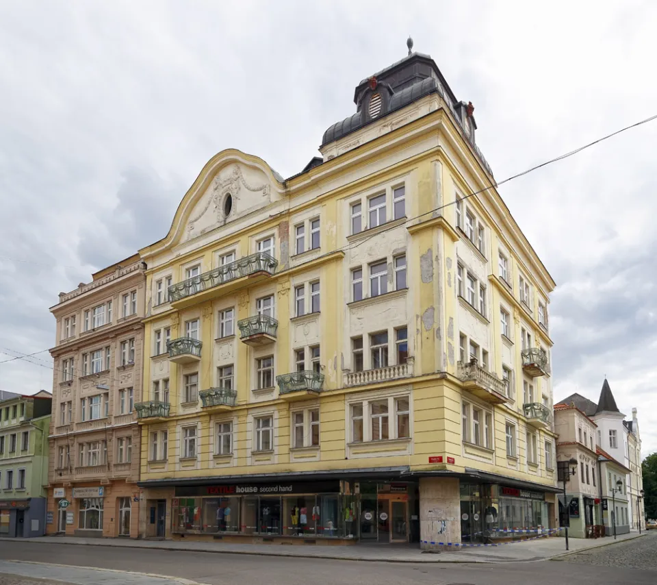 Residential Building Charles IV Street № 12, northwest elevation