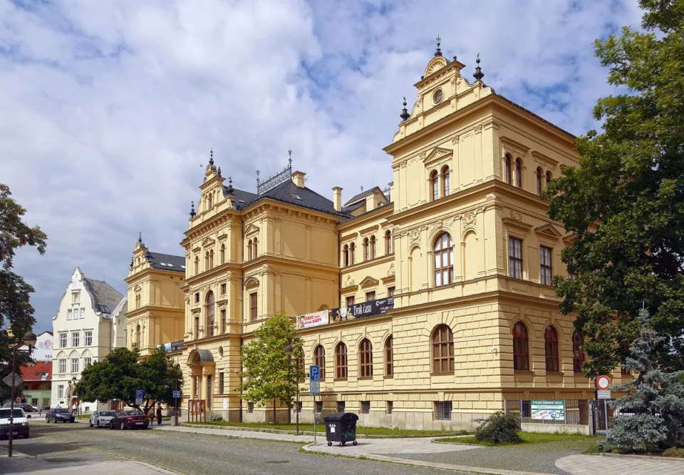 South Bohemian Museum, south elevation