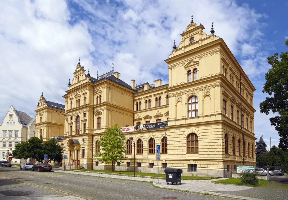 South Bohemian Museum, southwest elevation