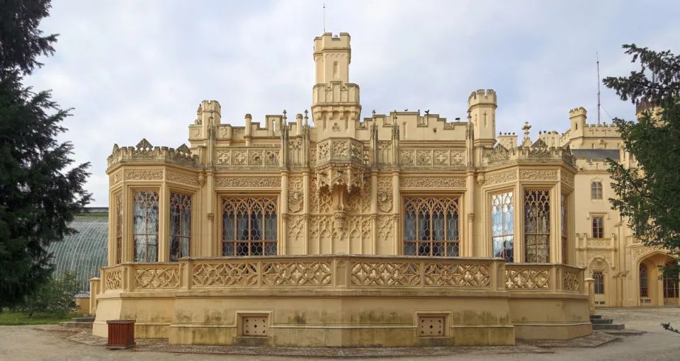 Lednice Castle, northeastern structure