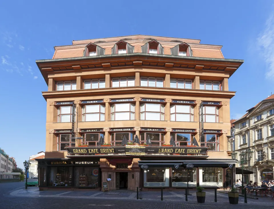 House of the Black Madonna, east elevation