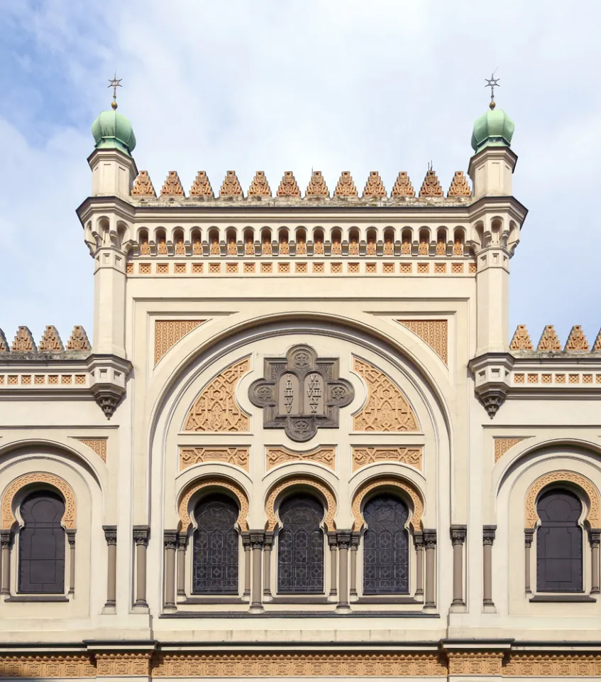 Spanish Synagogue, facade detail