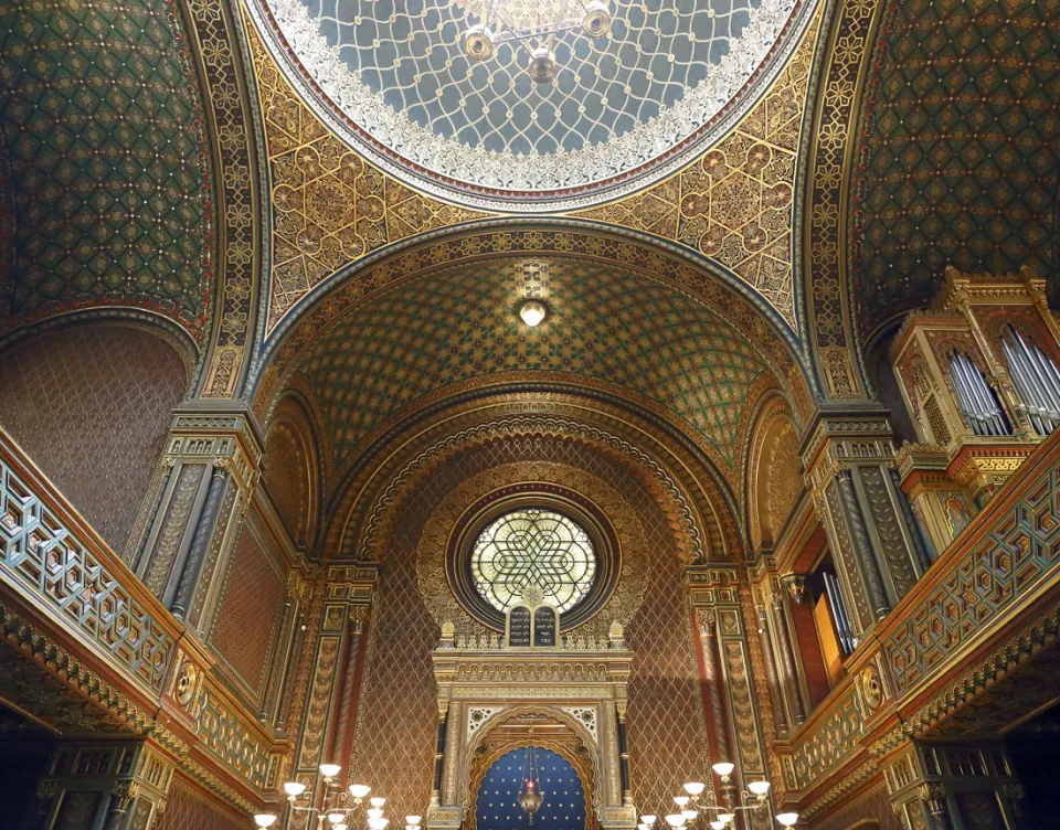 Spanish Synagogue, interior