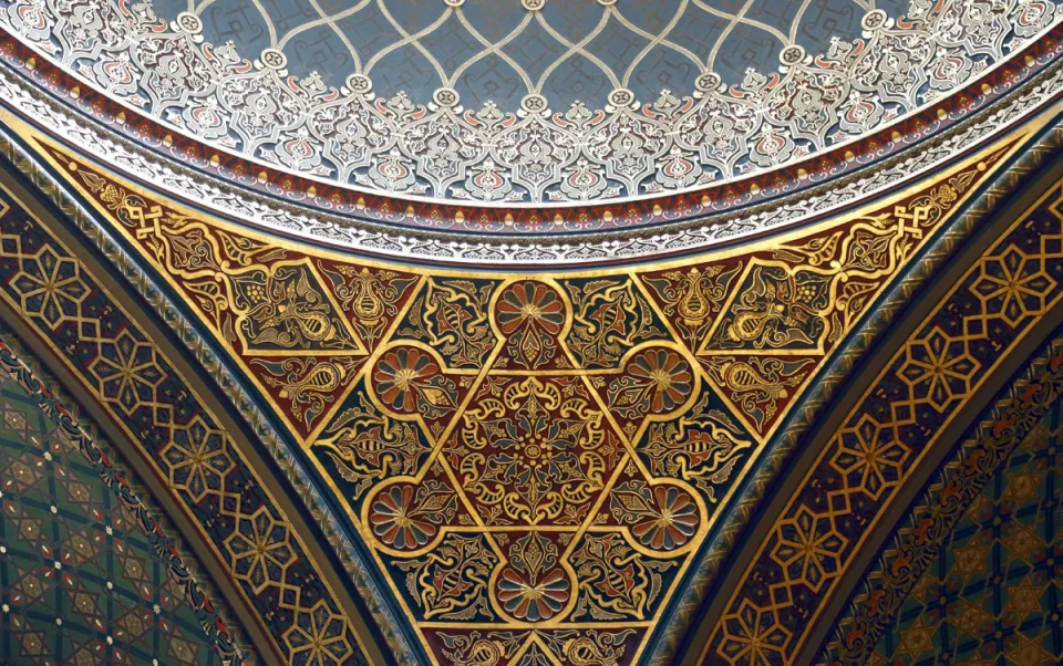 Spanish Synagogue, interior, ornaments