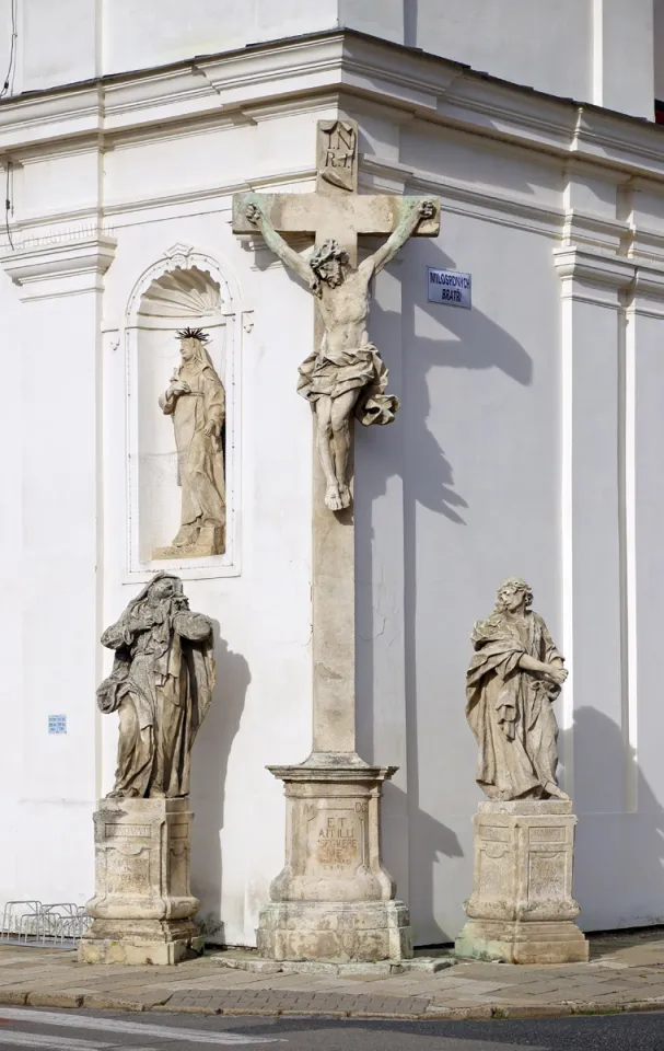 Monastery of the Merciful Brothers, Saint Augustine Church, sculpture group