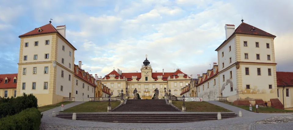 Valtice Castle, northeast elevation