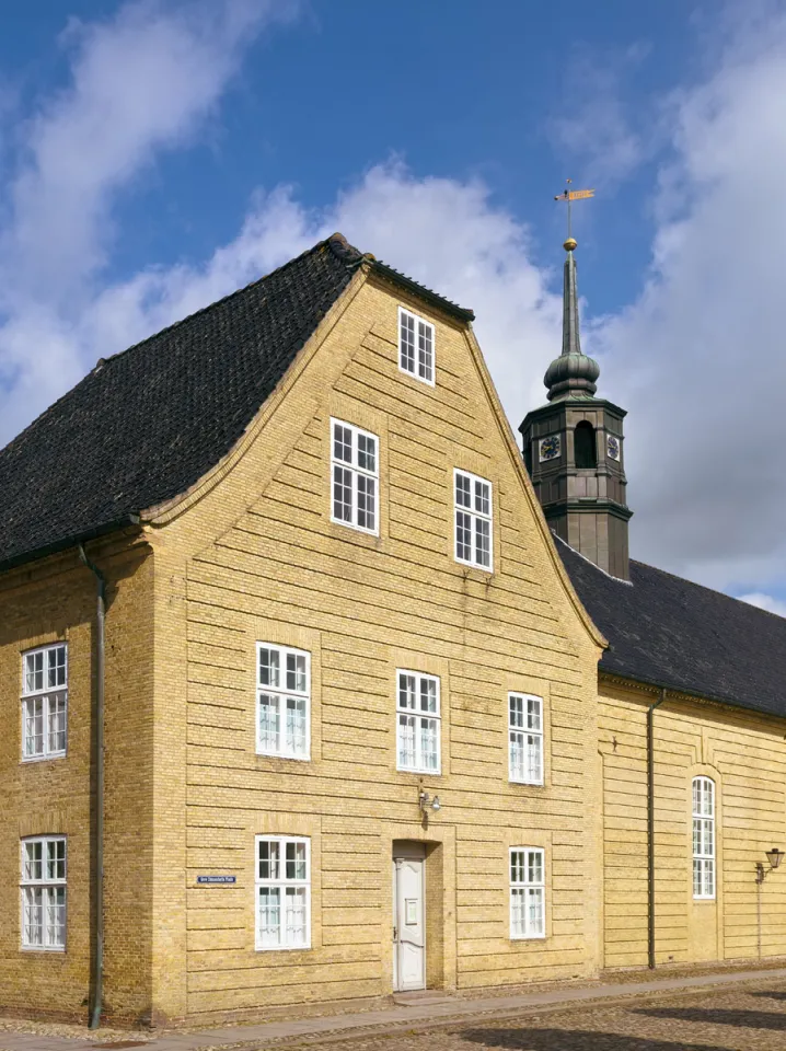 Church of the Moravian Brethren, front of the southern wing