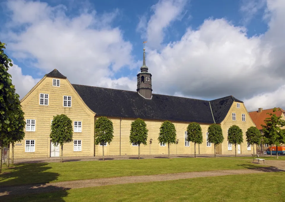 Church of the Moravian Brethren, southeast elevation