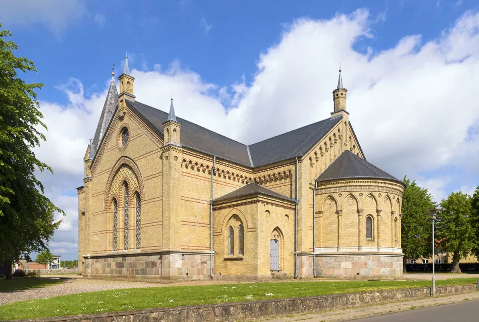 Church of Tyrstrup, southeast elevation