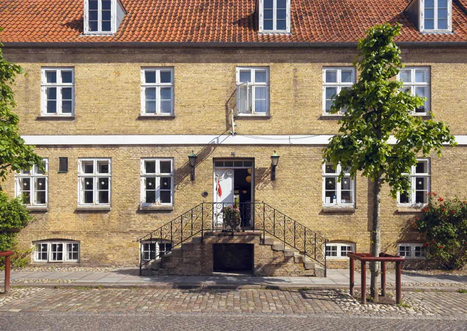 House Lindegade № 25, facade detail (south elevation)