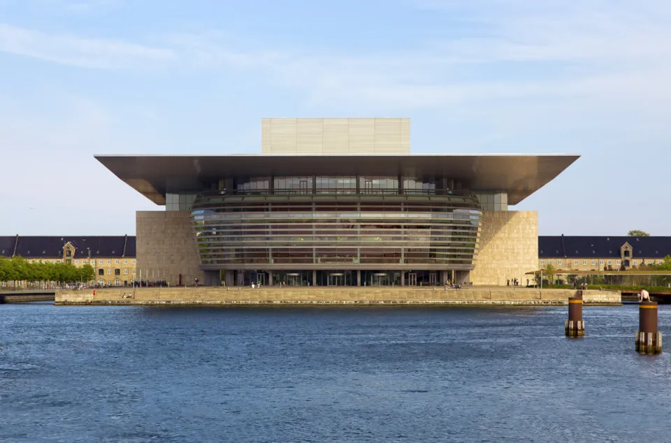 Copenhagen Opera House, northwest elevation