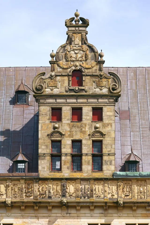 Kronborg Castle, gable dormer of the west wing