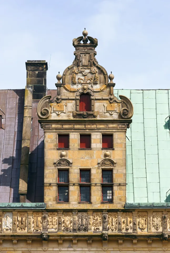 Kronborg Castle, gable dormer of the west wing