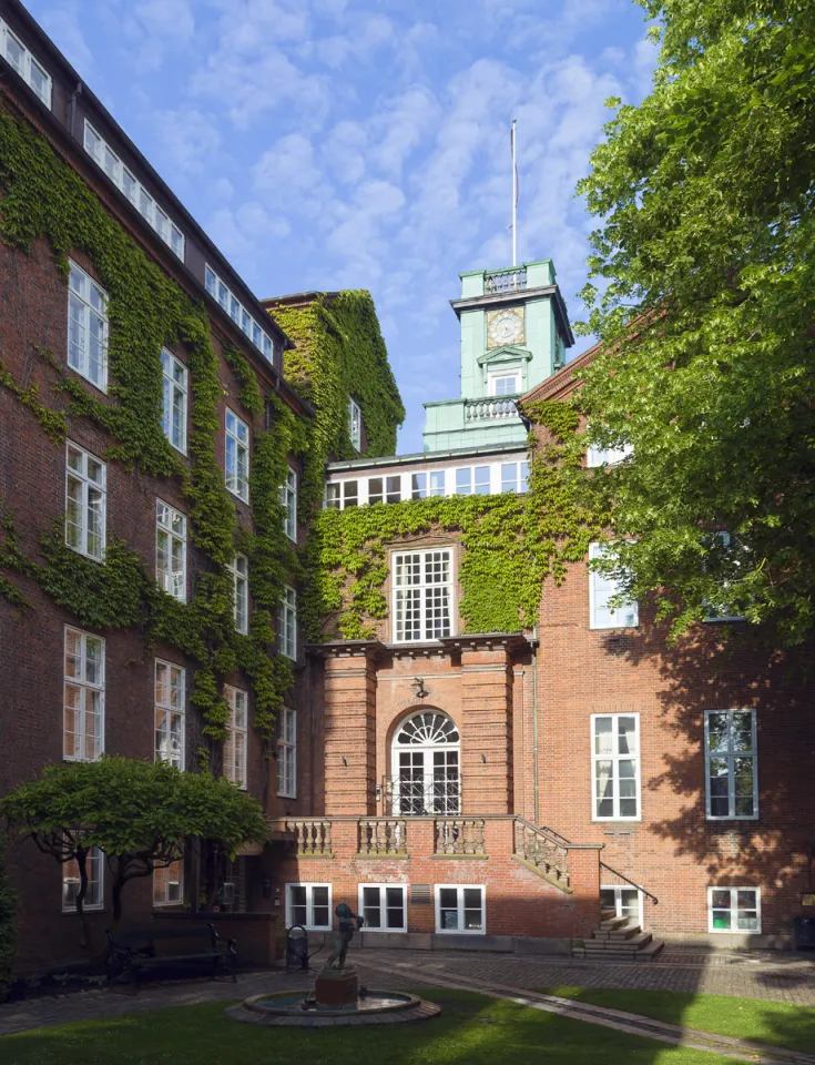 Kolding City Hall, southwest elevation