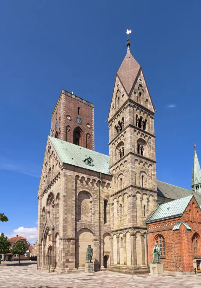 Ribe Cathedral, southwest elevation