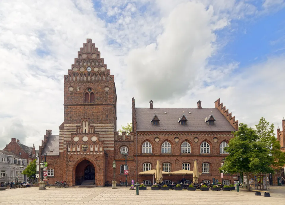 Old City Hall of Roskilde, east elevation