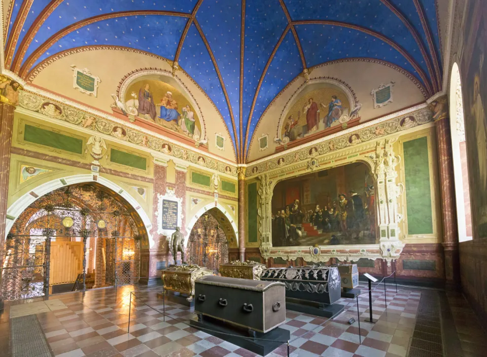 Roskilde Cathedral, Christian IV's chapel, interior