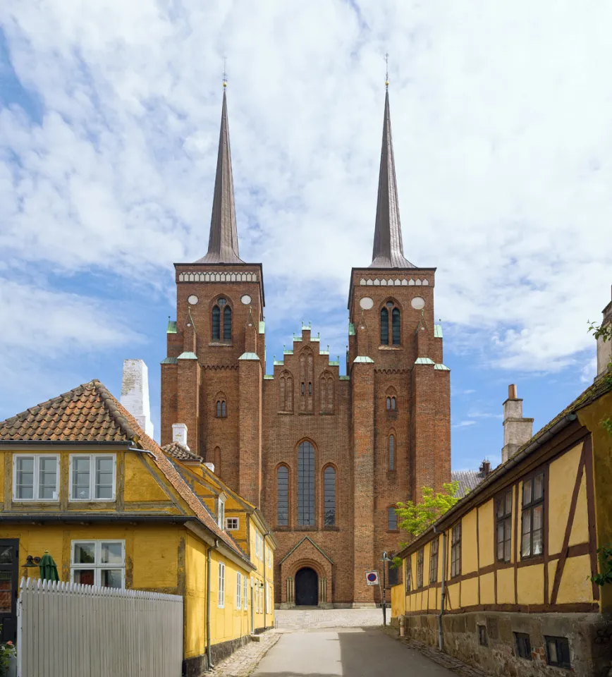 Roskilde Cathedral, west elevation