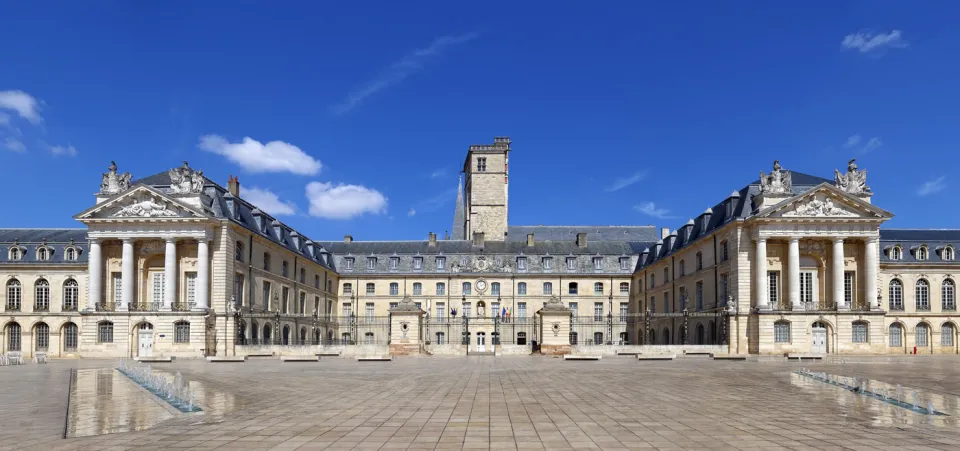 Palace of the Dukes of Burgundy, from Liberation Square