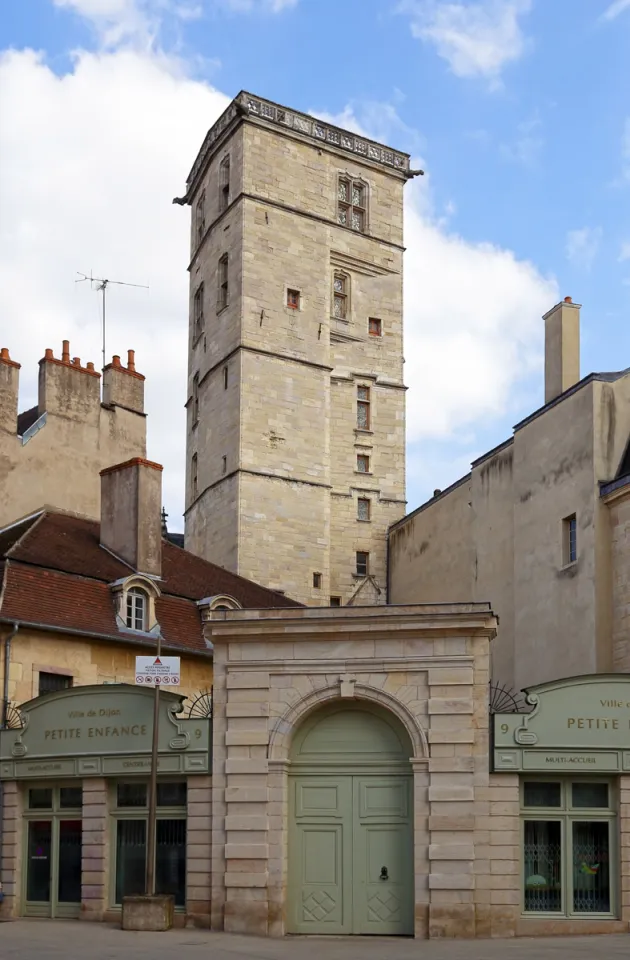 Palace of the Dukes of Burgundy, Tower of Philip the Good, northwest elevation