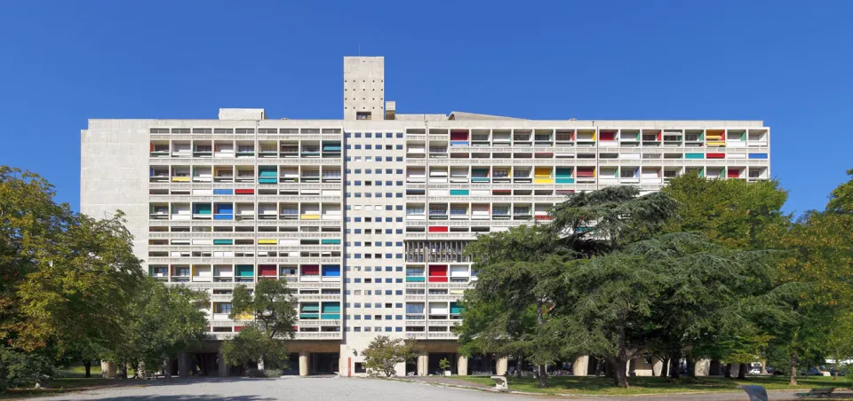 Radiant City of Marseille, east elevation