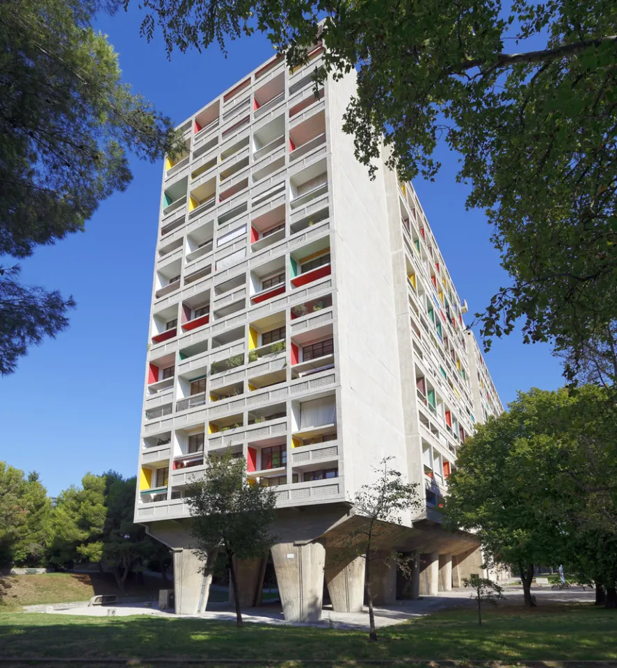 Radiant City of Marseille, southeast elevation