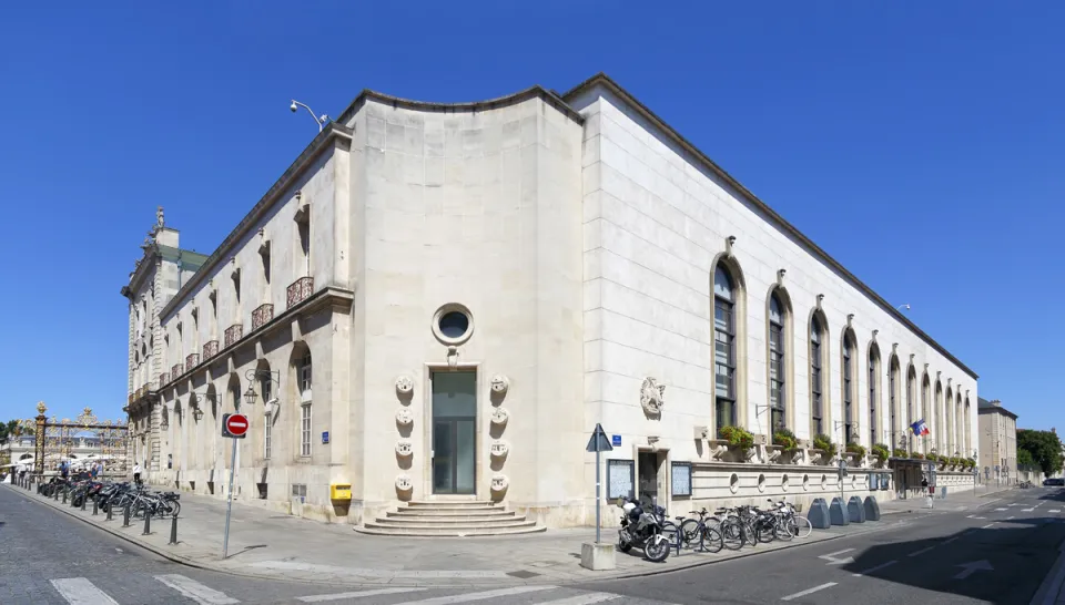 Place Stanislas, Nancy City Hall, extension, southwest elevation