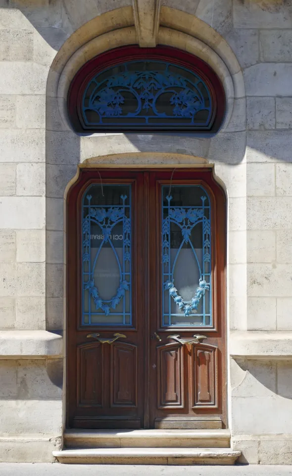 Seat of the Chamber of Commerce and Industry of Meurthe-et-Moselle, door