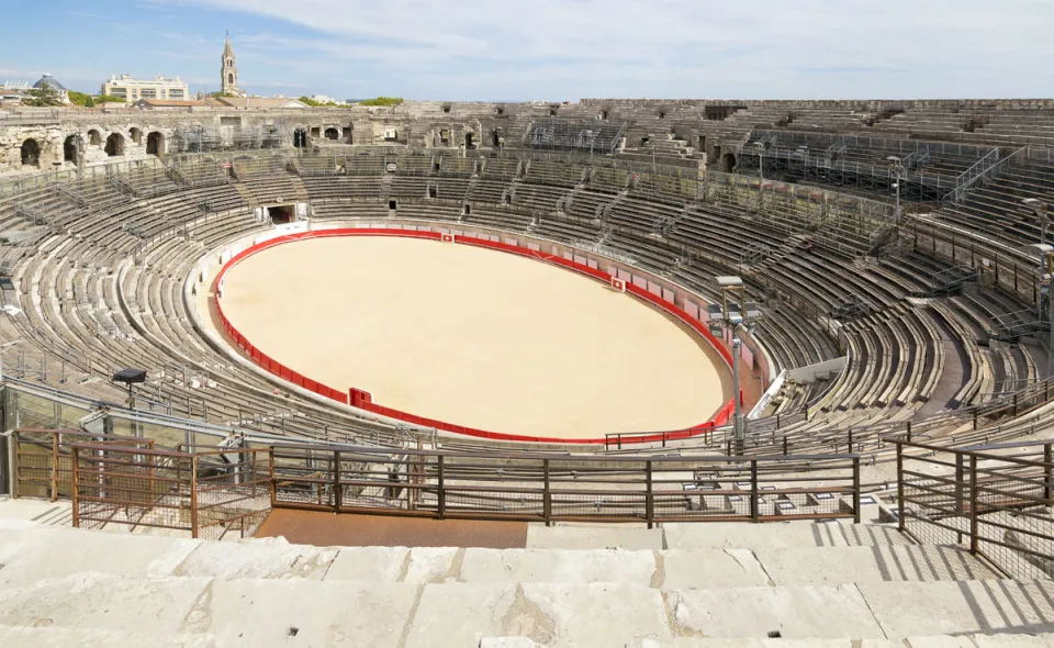 Arena of Nîmes, interior