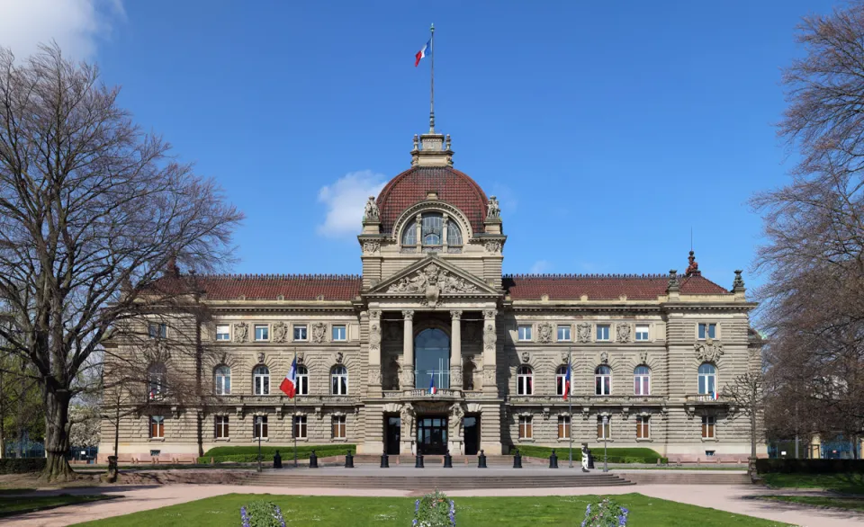 Palace of the Rhine, east elevation