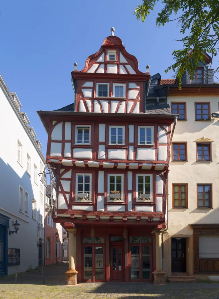 House Eiermarkt № 10, south elevation House Eiermarkt № 10, south elevation