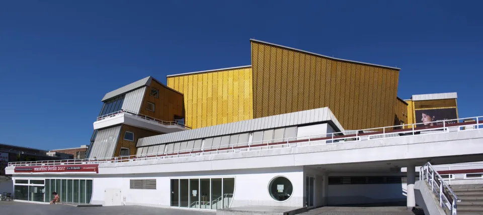 Berlin Philharmonic Hall, south elevation