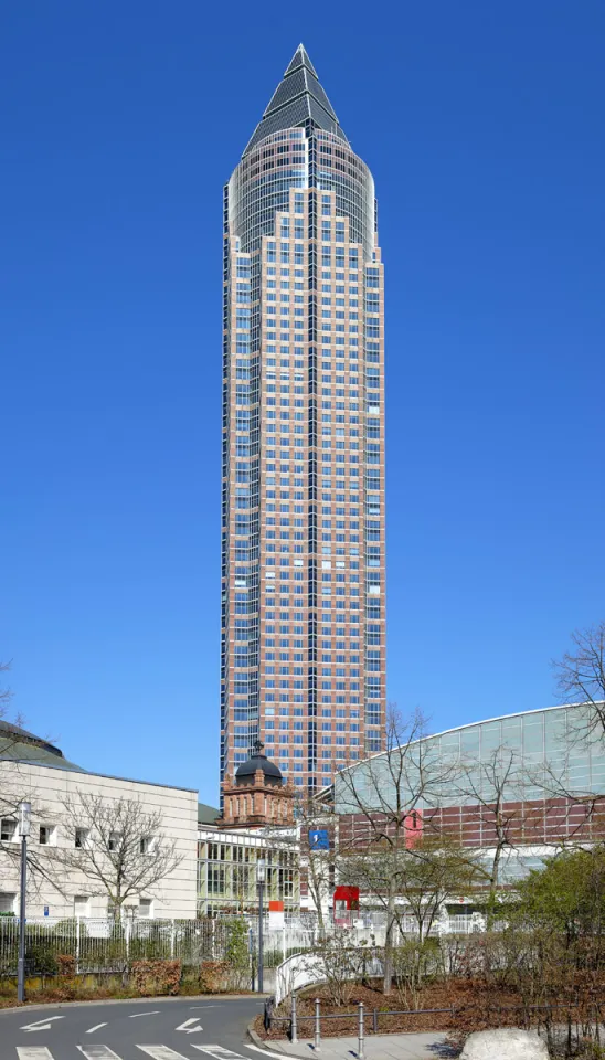 Trade Fair Tower, southwest elevation