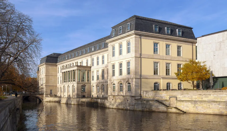 Leine Palace, south elevation