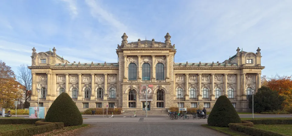 Lower Saxon State Museum Hanover, west elevation
