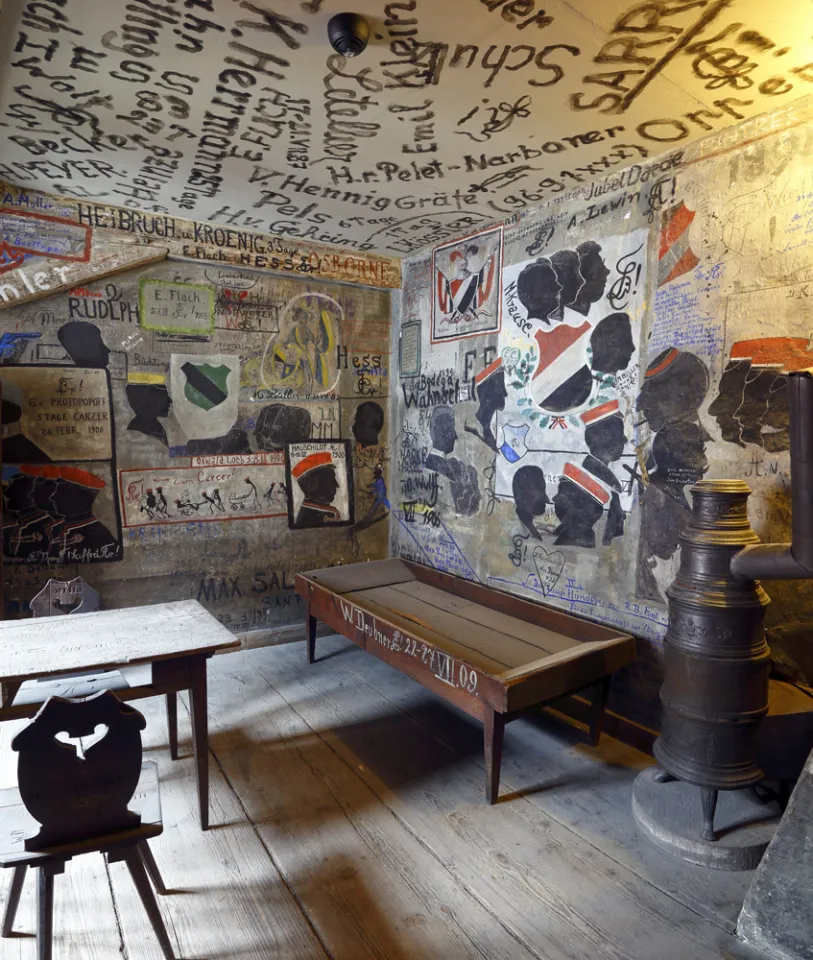 Old University of Heidelberg, Student's Carcer, prison cell