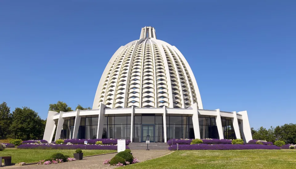 House of Worship of Europe, southwest elevation House of Worship of Europe, southwest elevation